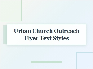 Crafting Modern Outreach Flyers for Urban Churches